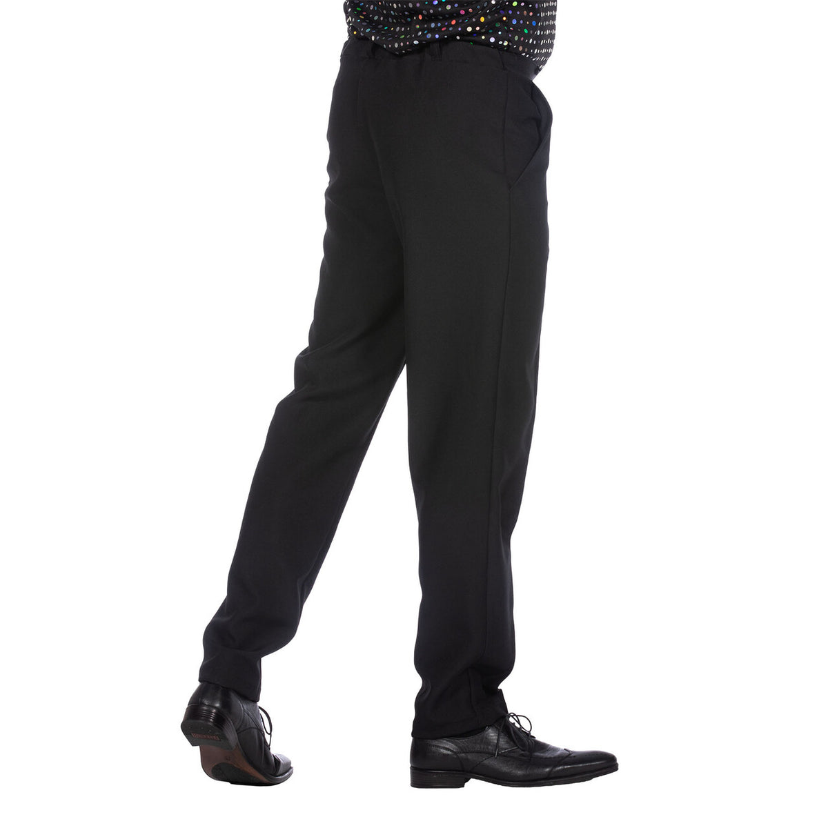 Op deze afbeelding zie je een Kostuums, van het merk Wilbers. Nette Zwarte Heren Pantalon Met Zakken Man