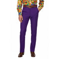 Nette Paarse Heren Pantalon Met Zakken Man