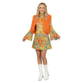 Boho Fur Look Gilet Oranje Unisex