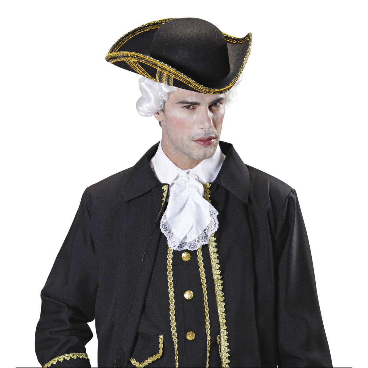 Op deze afbeelding zie je een Accessoires, van het merk Widmann. Piraat Van Adel Hoed Vilt