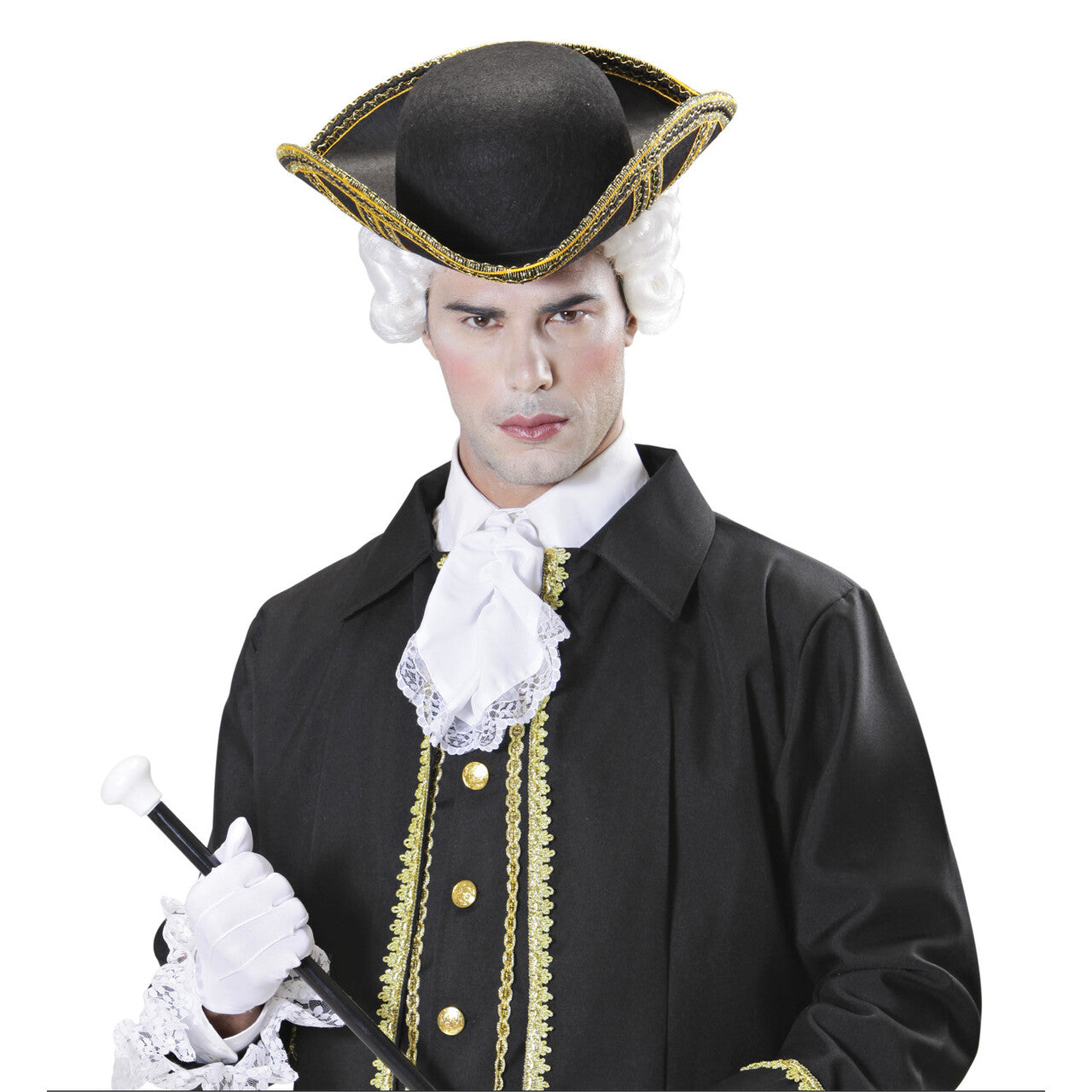 Op deze afbeelding zie je een Accessoires, van het merk Widmann. Piraat Van Adel Hoed Vilt