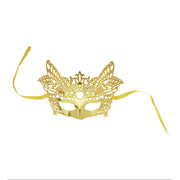 Op deze afbeelding zie je een Accessoires, van het merk Widmann. Venetie Masker Goud