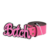 Op deze afbeelding zie je een Accessoires, van het merk Wilbers. Pink Bitch Riem