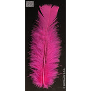 Op deze afbeelding zie je een Decoratie, van het merk Widmann. Zakje Met 50 Veertjes Magenta