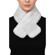 Op deze afbeelding zie je een Accessoires, van het merk Wilbers. Sjaal Bont Wit