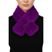 Op deze afbeelding zie je een Accessoires, van het merk Wilbers. Sjaal Bont Paars
