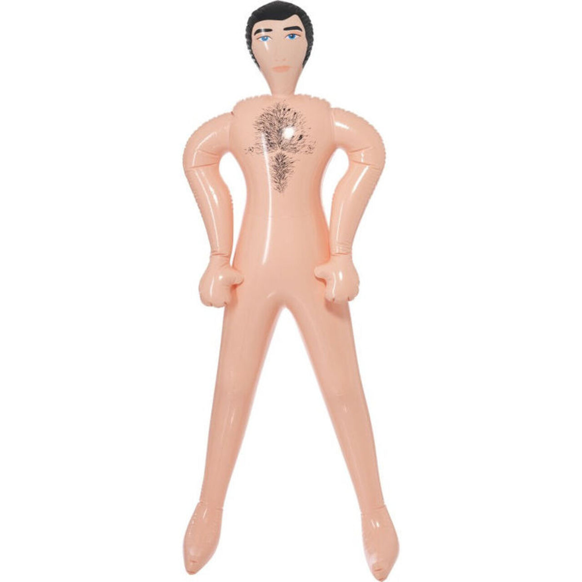 Op deze afbeelding zie je een Accessoires, van het merk Smiffy's. Opblaaspop Man 140 Centimeter