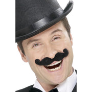 Op deze afbeelding zie je een Accessoires, van het merk Smiffy's. Zwarte Toff Snor