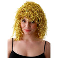 Goud Glitter Pruik