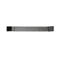 Armband Met Imitatie Diamant Steentjes Zwart