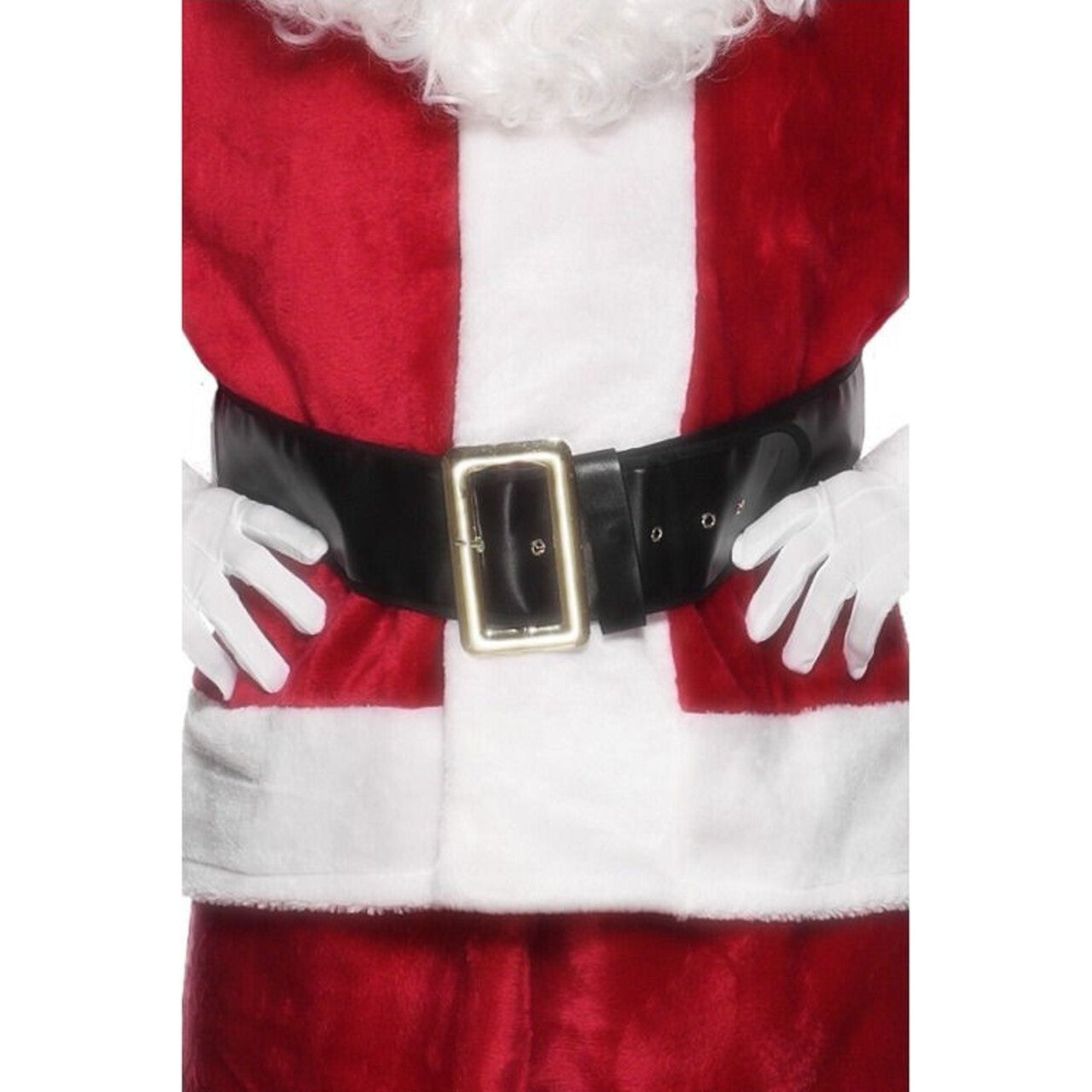 Op deze afbeelding zie je een Accessoires, van het merk Smiffy's. Kerstman Riem Met Gesp