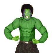 Op deze afbeelding zie je een Kostuums, van het merk Widmann. Machtig Spierenshirt Groen Kind Jongen
