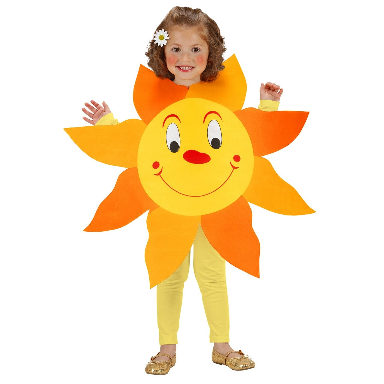 Op deze afbeelding zie je een Kostuums, van het merk Widmann. Stralende Zon Kind Kostuum