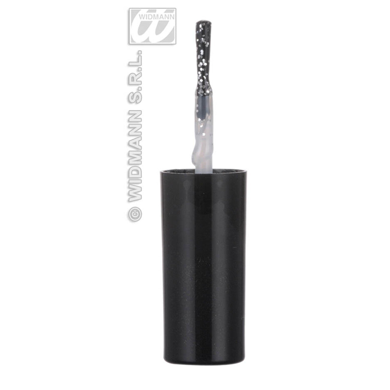 Op deze afbeelding zie je een Accessoires, van het merk Widmann. Nagellak Glitter Zilver