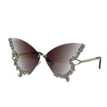Bril Glamour Vlinder Met Strass
