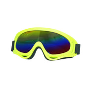 Op deze afbeelding zie je een Accessoires, van het merk Wilbers. Skibril Snowdust Geel