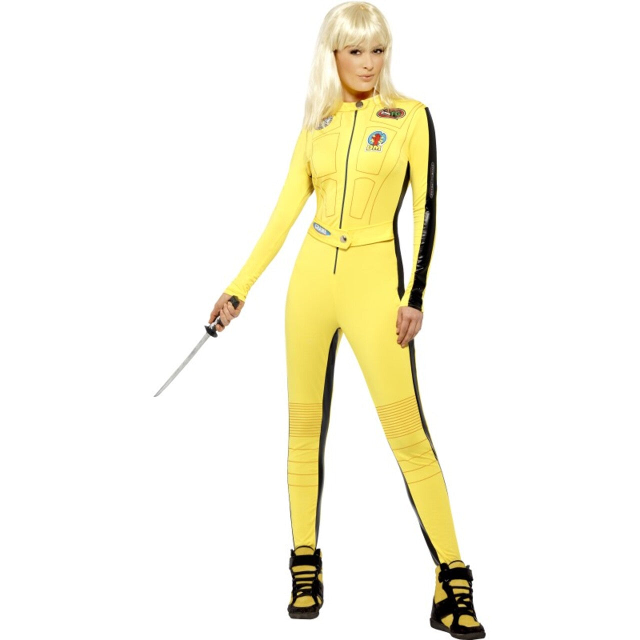 Op deze afbeelding zie je een Kostuums, van het merk Smiffy's. Kill Bill Vrouw Kostuum