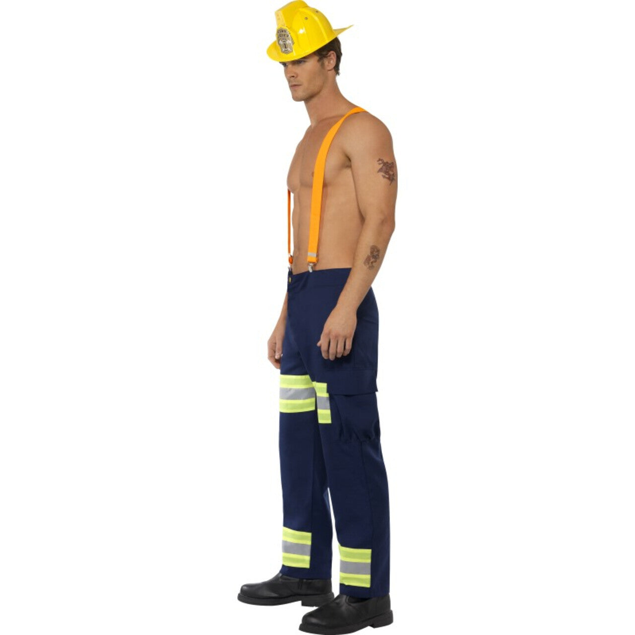 Op deze afbeelding zie je een Kostuums, van het merk Smiffy's. Brandweer Uit Jouw Dromen Man Kostuum