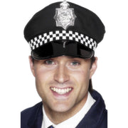 Op deze afbeelding zie je een Accessoires, van het merk Smiffy's. Britse Politiepet
