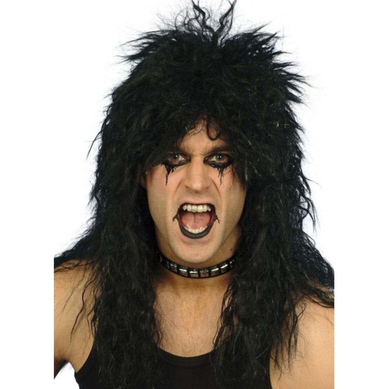Op deze afbeelding zie je een Accessoires, van het merk Smiffy's. Alice Cooper Pruik