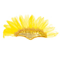 Samba Tooi Met Pailletten En Veren Geel
