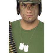 Op deze afbeelding zie je een Accessoires, van het merk Smiffy's. Dogtag Naamplaatje Soldaat Aan Ketting