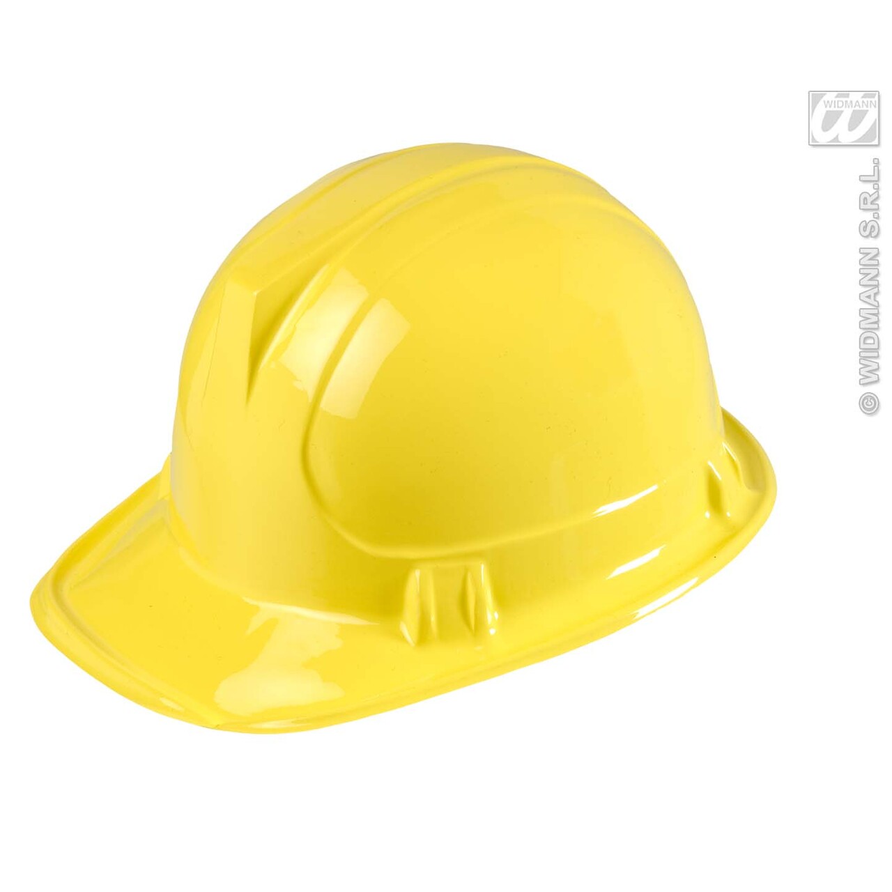 Op deze afbeelding zie je een Accessoires, van het merk Widmann. Bouwhelm Hard Geel