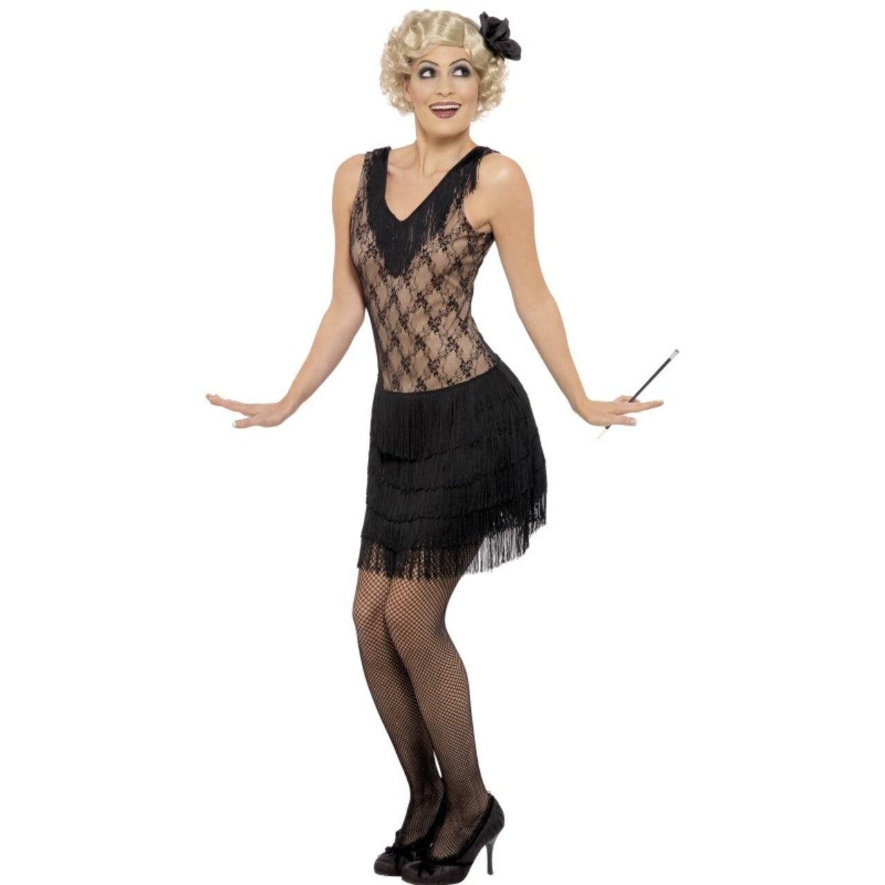 Op deze afbeelding zie je een Kostuums, van het merk Smiffy's. Jazzy Danseres Vrouw Kostuum