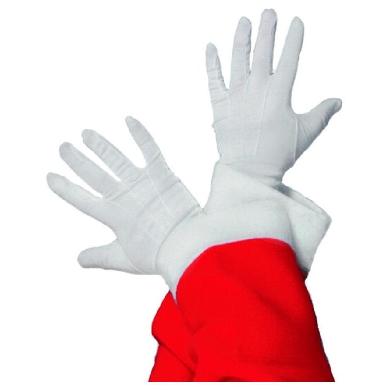 Op deze afbeelding zie je een Accessoires, van het merk Smiffy's. Santa Handschoenen
