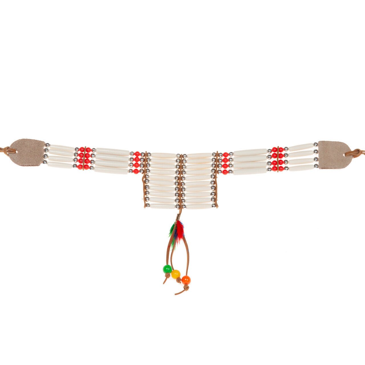 Op deze afbeelding zie je een Accessoires, van het merk Wilbers. Indianen Ketting Prachtige Zwaan