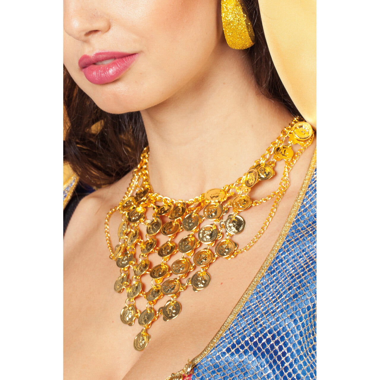 Op deze afbeelding zie je een Accessoires, van het merk Wilbers. Ketting Zigeunerin Carmen Kristalkijker