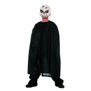 Op deze afbeelding zie je een Kostuums, van het merk Wilbers. Mooie Zwarte Cape Frankenstein Jongen Kostuum