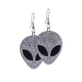 Oorbellen Silvershine Alien