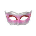 Oogmasker Venice Zilver Roze