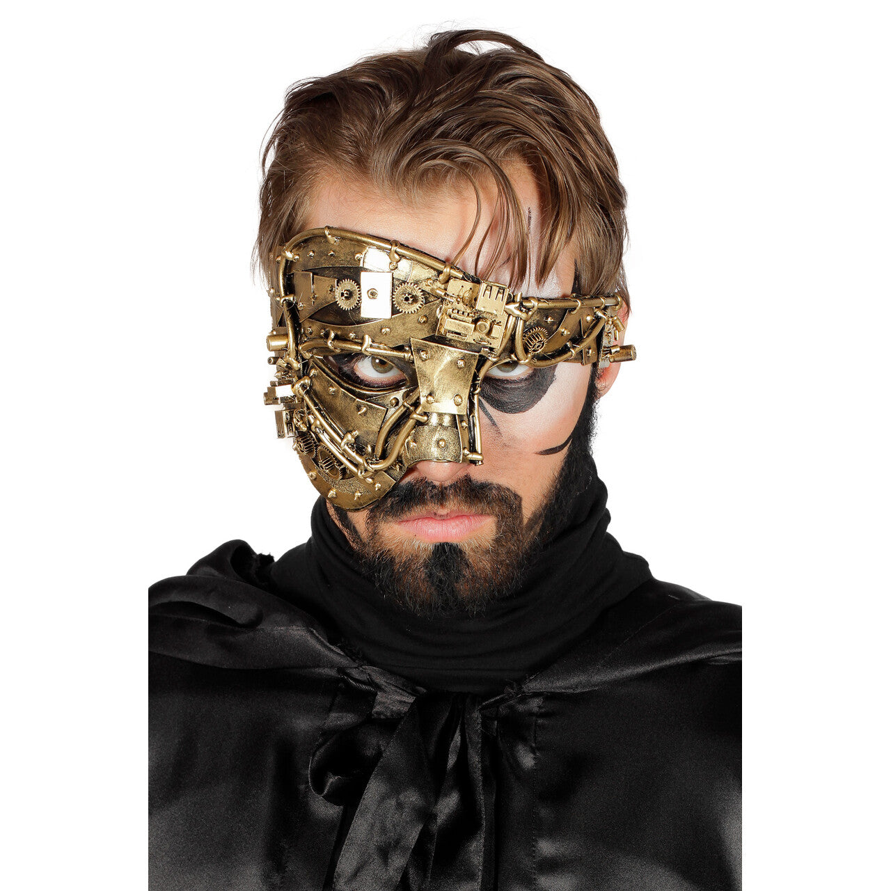Op deze afbeelding zie je een Accessoires, van het merk Wilbers. Victorian Steampunk Halfmasker