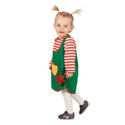 Op deze afbeelding zie je een Kostuums, van het merk Wilbers. Wally Groen Jurkje (Baby) Meisje