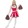 Flexibele Cheerleader Vrouw Kostuum