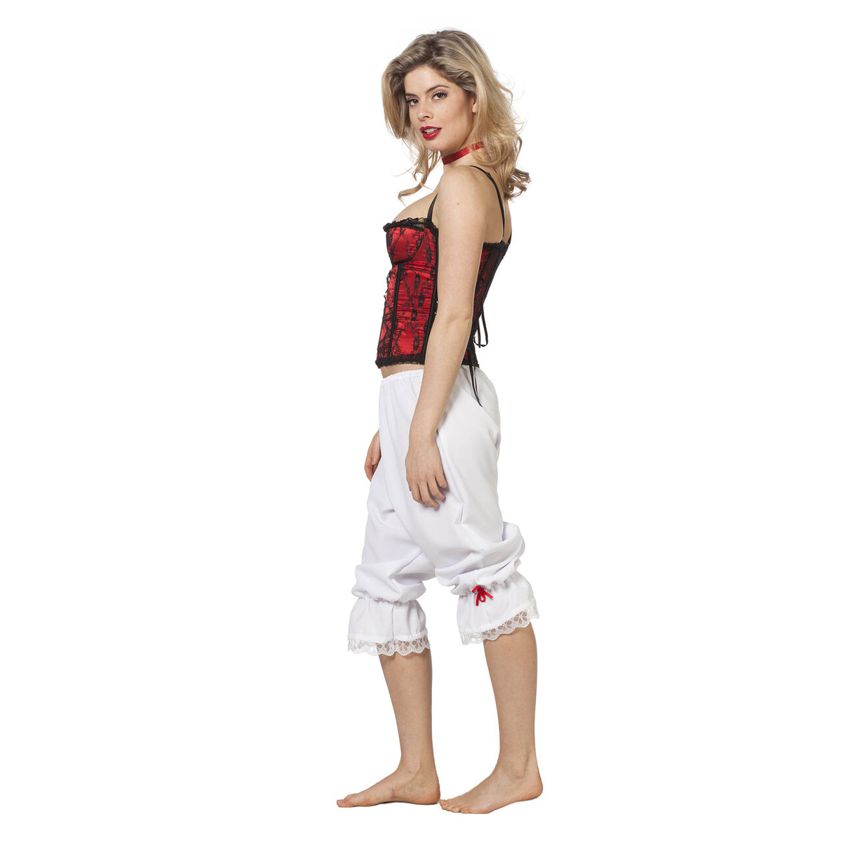 Op deze afbeelding zie je een Kostuums, van het merk Wilbers. Traditionele 3 / 4 Broek Vrouw