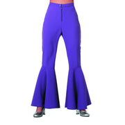 Op deze afbeelding zie je een Kostuums, van het merk Wilbers. Dancing Purple Hippie Broek Vrouw