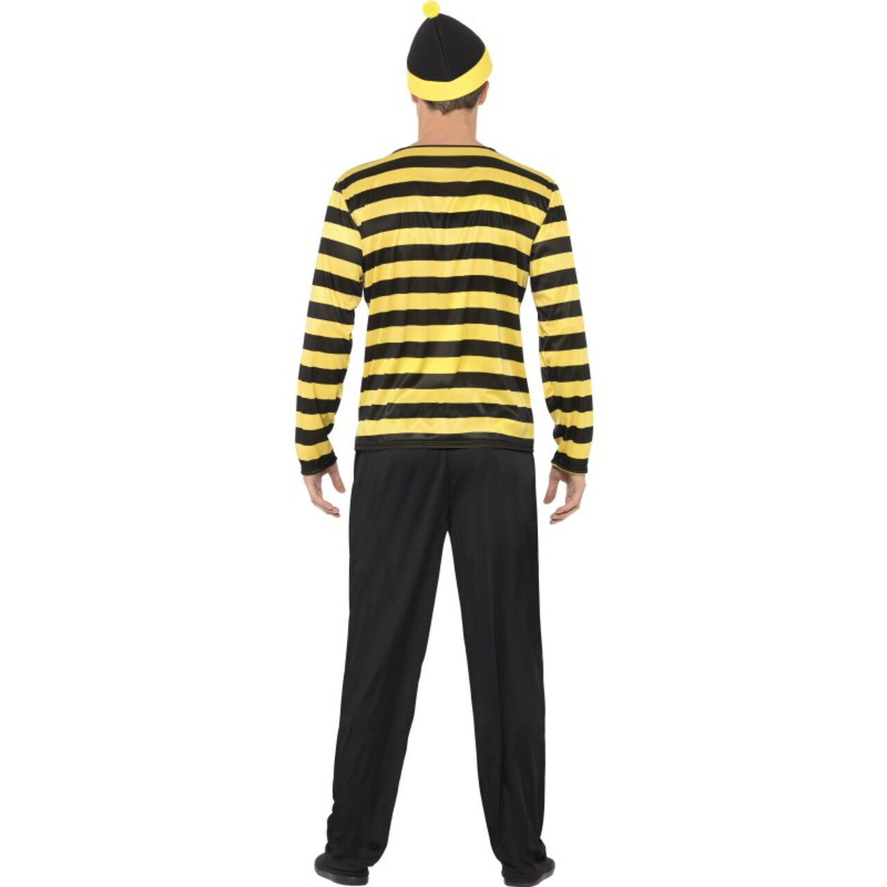 Op deze afbeelding zie je een Kostuums, van het merk Smiffy's. Waar Is Wally Nerd Man Kostuum