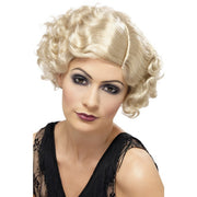 Op deze afbeelding zie je een Accessoires, van het merk Smiffy's. 20s Flirty Flapper Pruik