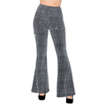 Shine Bright Glitter Flared Broek Vrouw