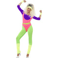 Jaren 80 Aerobic Vrouw Kostuum