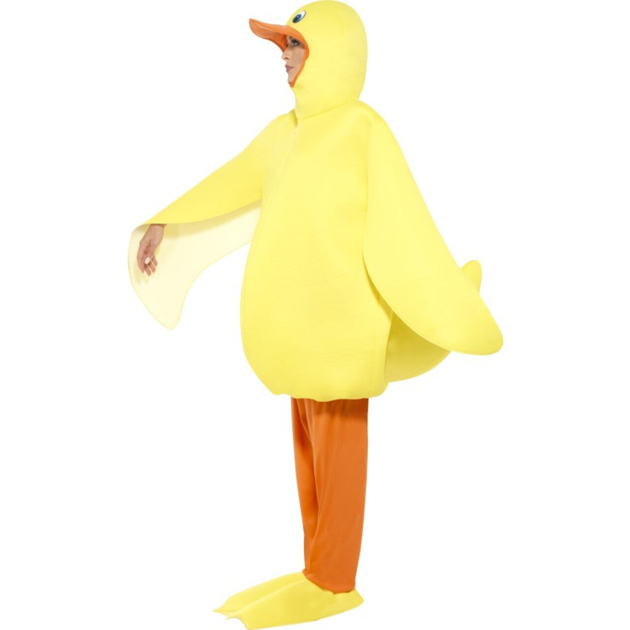 Op deze afbeelding zie je een Kostuums, van het merk Smiffy's. Gele Badeend Kostuum