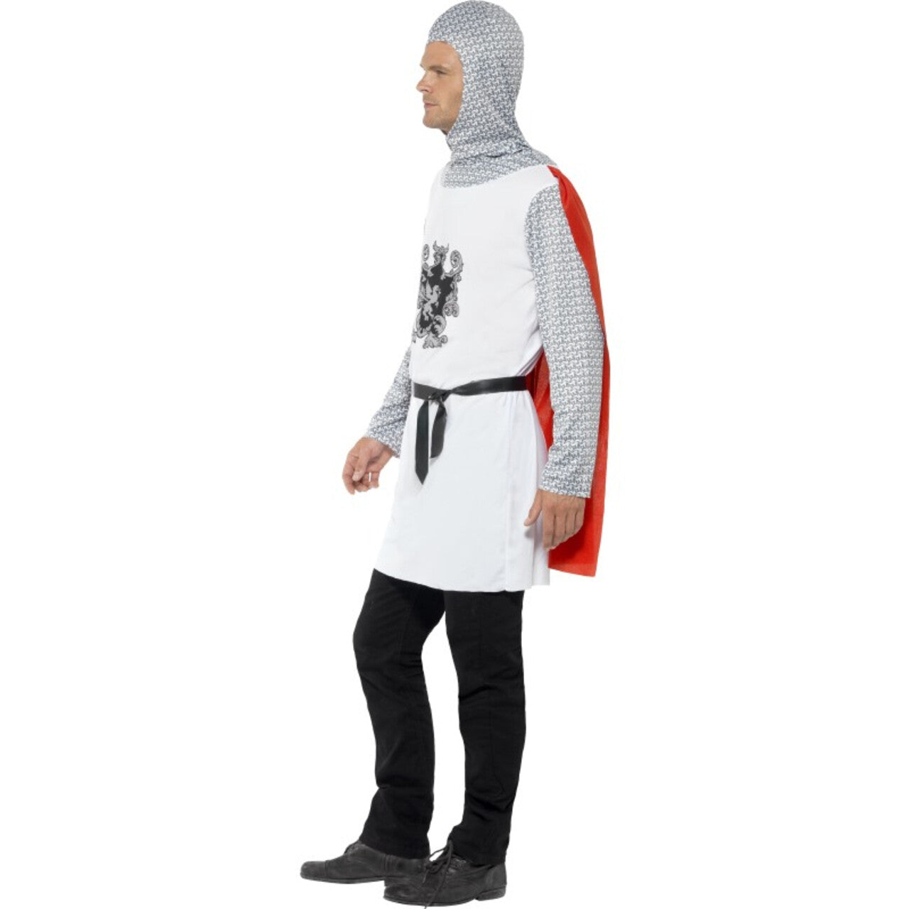 Op deze afbeelding zie je een Kostuums, van het merk Smiffy's. Strijdende Ridder Man Kostuum