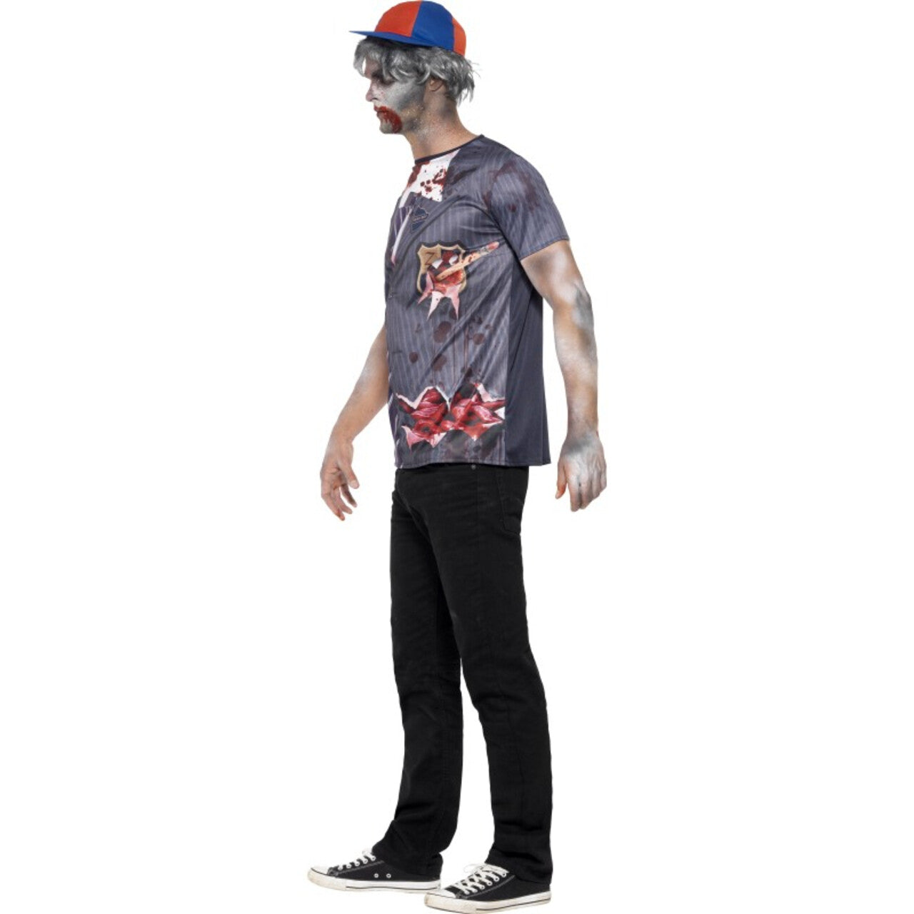 Op deze afbeelding zie je een Kostuums, van het merk Smiffy's. Zombie Schooljongen