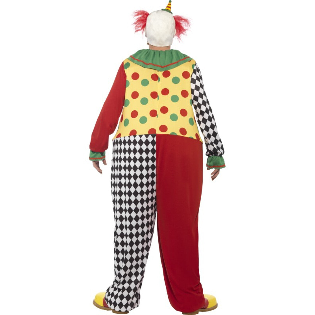 Op deze afbeelding zie je een Kostuums, van het merk Smiffy's. Sinistere Freaky Clown Man Kostuum