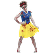 Op deze afbeelding zie je een Kostuums, van het merk Smiffy's. Zombie Sneeuwwitje Vrouw Kostuum