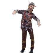 Op deze afbeelding zie je een Kostuums, van het merk Smiffy's. Zombie Viking Hagord Jongen Kostuum