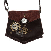 Op deze afbeelding zie je een Accessoires, van het merk Wilbers. Tas Steampunk Luxe Time Of Wheels